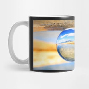 Rock pool in a crystal ball Mug